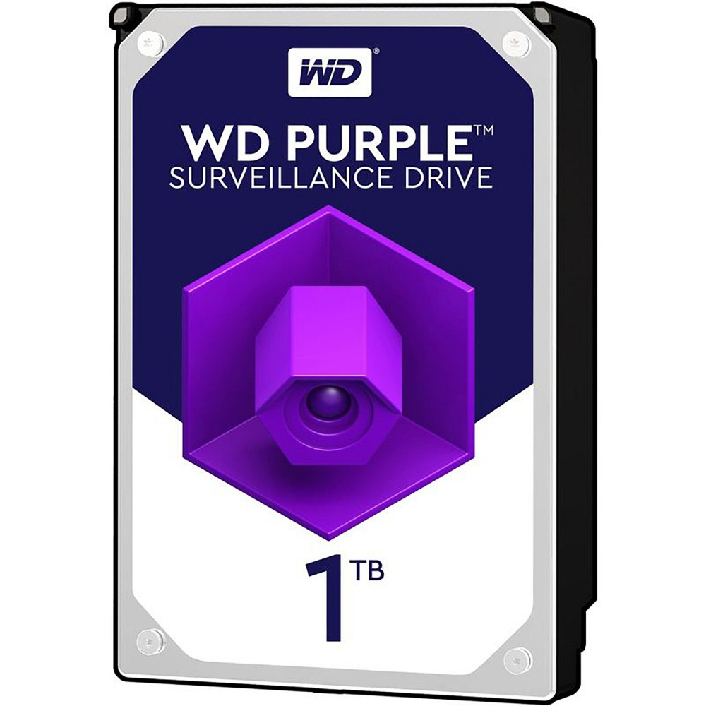 هارد اینترنال کامپیوتر وسترن دیجیتال مدل WD PURPLE SURVEILLANCE WD10EURX 1TB